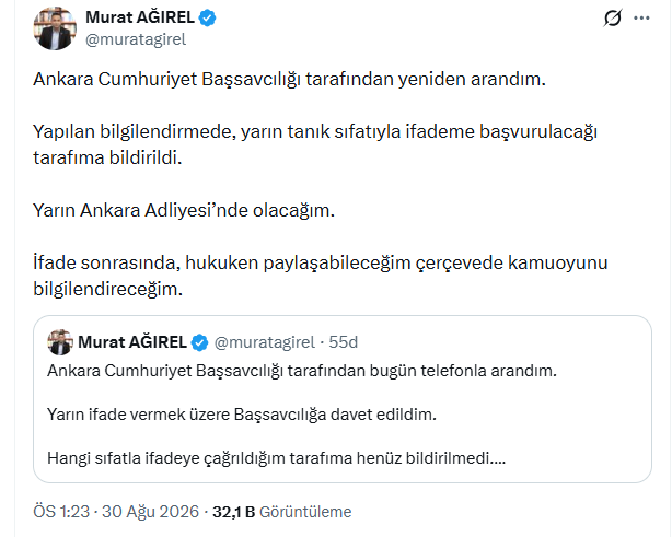 Murat Ağırel Melih Gökçek soruşturmasında ifadeye çağrıldı - Resim : 2