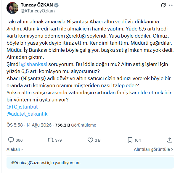 Kredi kartı kullananlar dikkat: Altın fiyatını unutturan komisyon - Resim: 7