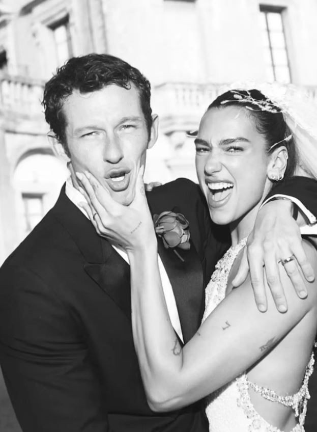 Dua Lipa ve Callum Turner’dan 2 milyon dolarlık rüya düğün: Gelinliği büyüledi - Resim: 2