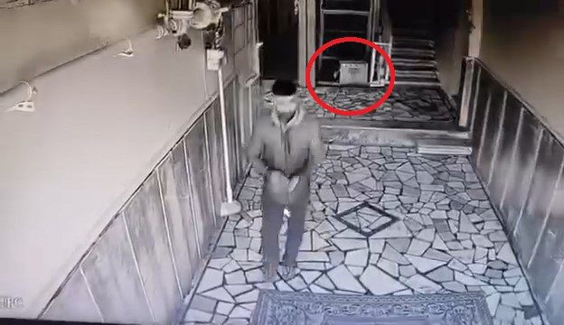 Hırsız kamerayı görünce şok oldu: Teslim oldu - Resim: 2