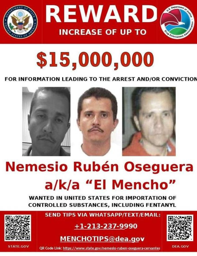 Ölümüyle Meksika'yı kaosa sürükleyen El Mencho kimdir? - Resim : 1