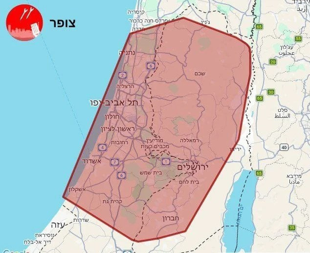 İran füzeleri Kudüs'ü vurdu - Resim : 3