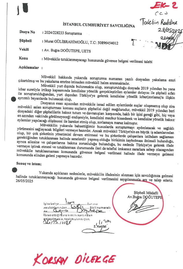 Avukatı yalanladı: İBB davasında 'Gülibrahimoğlu itirafçı olmak istedi' iddiası sahte çıktı - Resim : 2