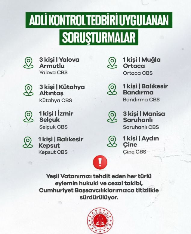 Bakan Gürlek’ten net mesaj: Hiçbir yangın faili meçhul kalmayacak - Resim : 4