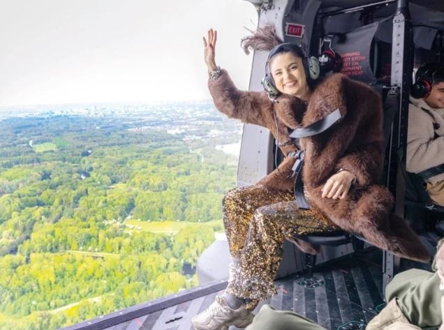 Karsu’ya kraliyet desteği: Konsere helikopterle gitti - Resim : 1