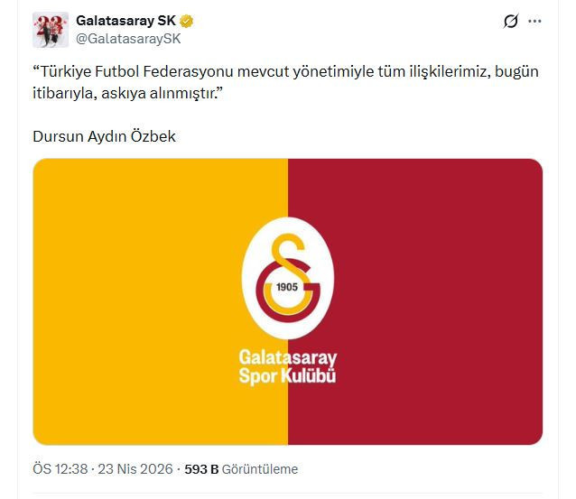 Yasin Kol kararı sonrası Galatasaray’dan TFF’ye ateş püskürdü - Resim : 1