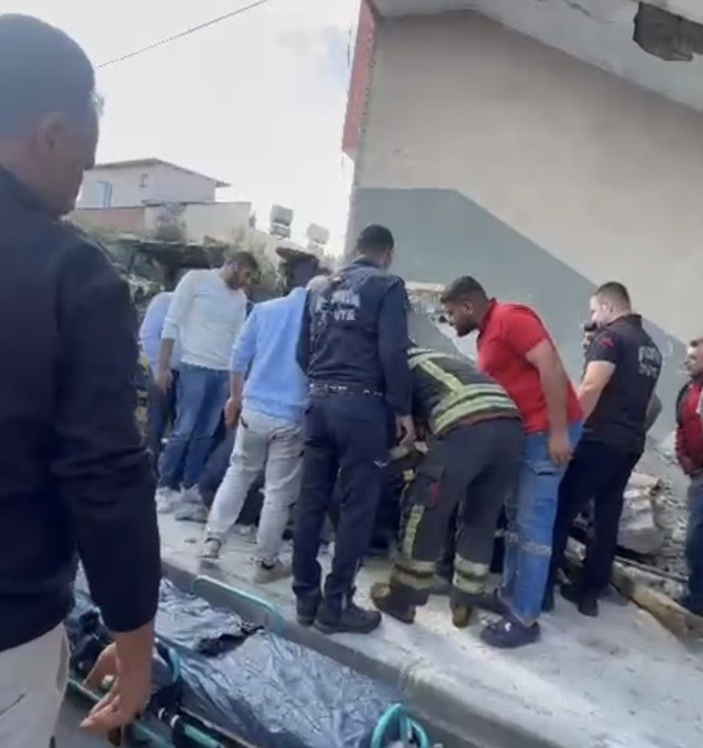 6 Şubat depremlerinde eşini ve 2 kızını kaybetmişti: Mersin'de beton altında kalarak can verdi - Resim : 1