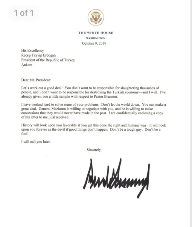 Trump'tan Erdoğan'a İran övgüsü: Washington'ın hassasiyetlerine dikkat ediyorlar - Resim : 1