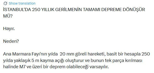 Osman Bektaş’tan İstanbul depremi için çok konuşulacak tespit: Hesap yanıltıcı olabilir - Resim : 1