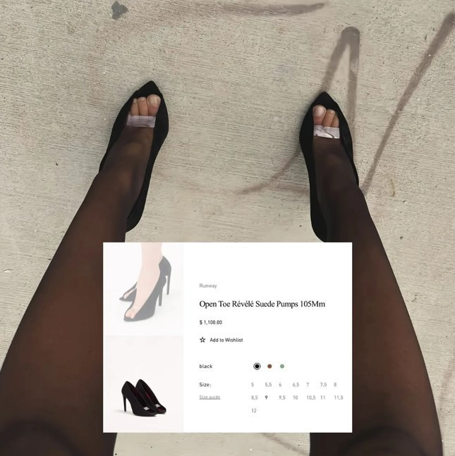 Eda Taşpınar'dan sonra Hande Erçel de giydi: Viral ayakkabının fiyatı 1100 dolar - Resim : 2