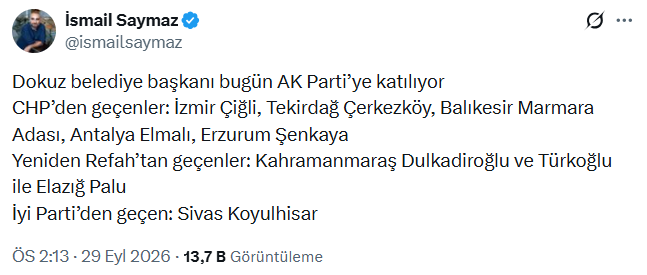 Dokuz belediye başkanı AK Parti’ye katılıyor: Beşi CHP’den - Resim : 2