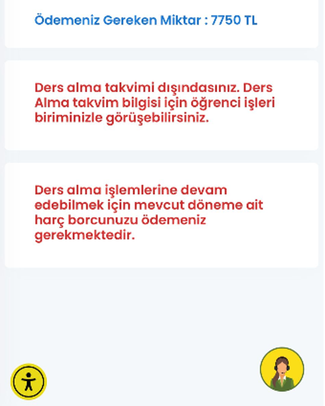 AUZEF kayıt yenileme için sisteme giren öğrencilere büyük şok! Harç ücretlerini görenler gözlerine inanamadı - Resim : 4