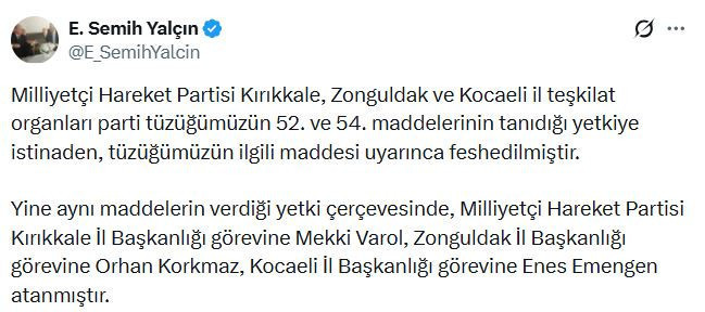 MHP'de bir il teşkilatı daha feshedildi - Resim : 2
