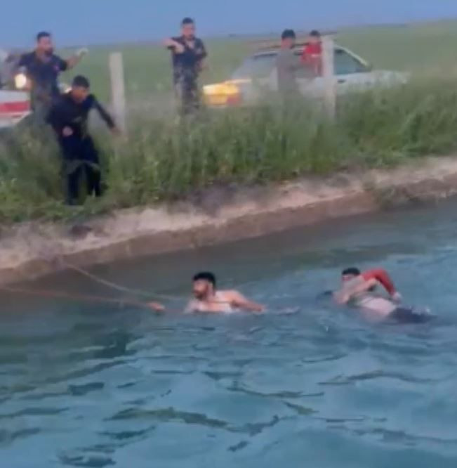 Kanalda dehşet anları: Azgın sularla savaşta halata tutundu - Resim: 7