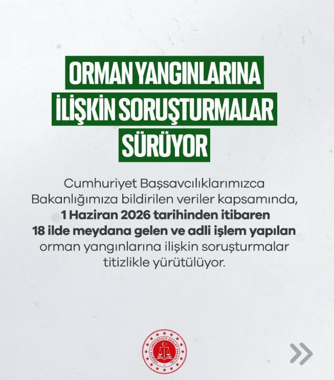 Bakan Gürlek’ten net mesaj: Hiçbir yangın faili meçhul kalmayacak - Resim : 1
