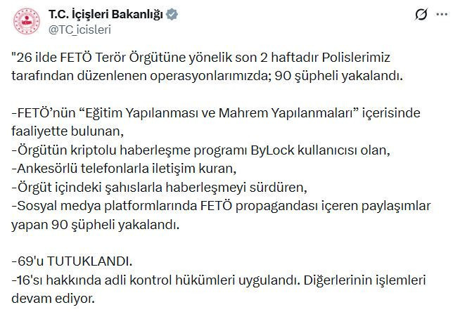 FETÖ’nün mahrem yapılanması çökertildi: Çok sayıda kişi yakalandı - Resim : 2