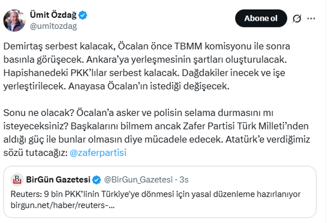&Ouml;zdağ iddialı: &Ouml;calan o kente yerleşecek - Resim : 2