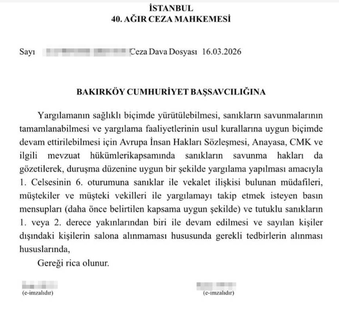 Son Dakika... Mahkemeden İBB davalarına CHP'liler alınmasın talebi - Resim : 1