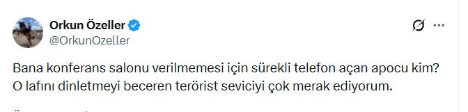 Boğaziçi’nde Orkun Özeller'in katılımıyla düzenlenecek 'Terörsüz mü Türkiye?' etkinliği iptal edildi - Resim : 2