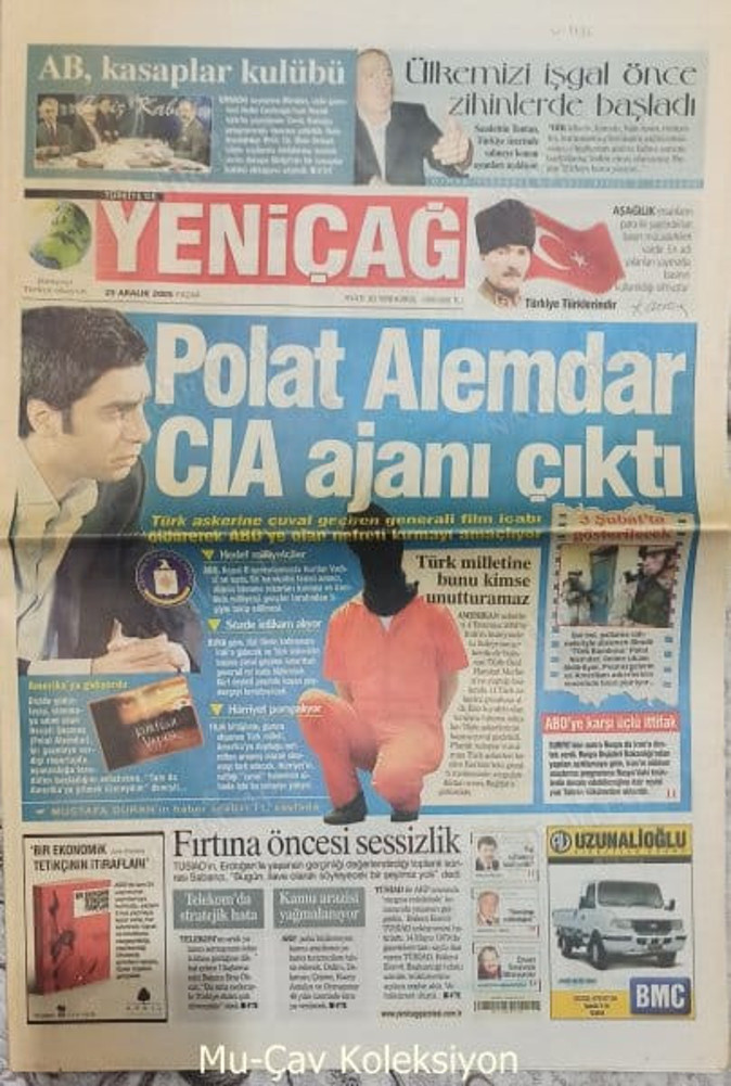 25 Aralık 2005 Tarihli Yeniçağ: Polat Alemdar, CIA ajanı mıydı? - Resim : 1