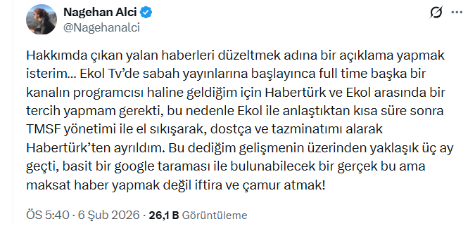 Nagehan Alcı'ya bir darbe de Haber T&uuml;rk'ten: TMSF yolları ayırdı - Resim : 2