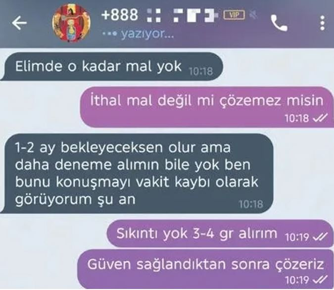 Telegram'da uyuşturucu ticareti: Diyaloglar pes dedirtti - Resim : 1