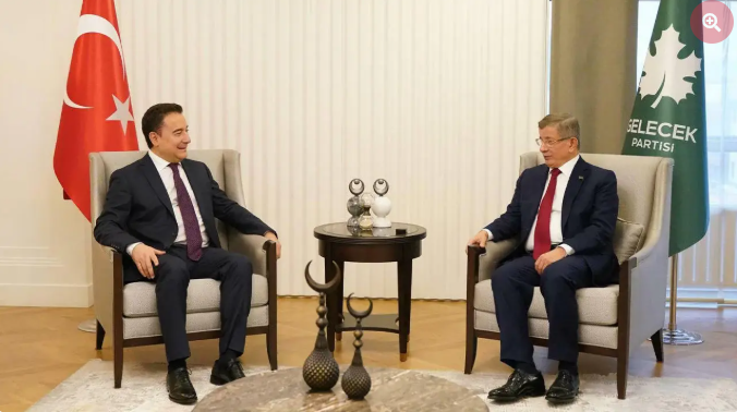 Babacan'dan istifa sonrası Davutoğlu'na sürpriz ziyaret - Resim : 1
