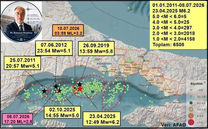 Silivri'deki sarsıntılar neye işaret? Deprem uzmanı Ramazan Demirtaş kritik detaya dikkat çekti - Resim: 4