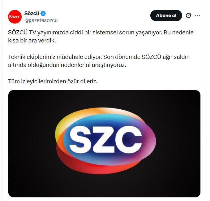 Yılmaz Özdil’den yayın kesintisine ilişkin önemli açıklama: “Sorunun teknik olmadığını düşünüyoruz” - Resim : 2