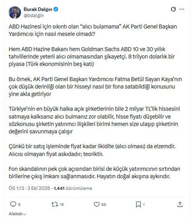 Burak Dalgın fon skandalında likidite çıkmazını anlattı: Küçük yatırımcının sırtından kime çıkış sağlandı? - Resim : 1