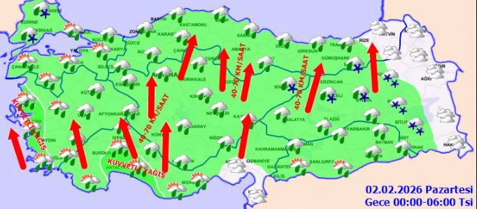 Meteoroloji’den kritik uyarı: Fırtına ve yağış vuracak… Hangi iller tehlikede? - Resim: 13