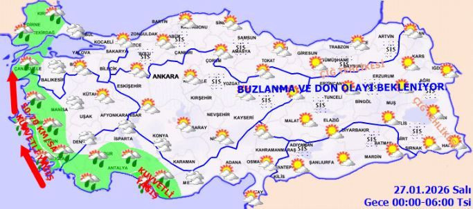 Meteoroloji’den kırmızı alarm: Kış fırtınası başlıyor… Bu bölgelerde yaşayanlar dikkat - Resim: 4