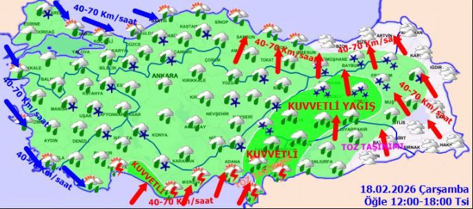 Meteoroloji’den kritik uyarı: Şiddetli yağış ve fırtına vuracak: Evden çıkmadan önce okuyun… - Resim: 13