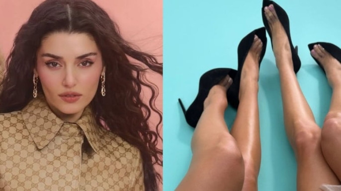 Eda Taşpınar'dan sonra Hande Erçel de giydi: Viral ayakkabının fiyatı 1100 dolar - Resim : 3