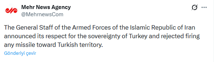 İran ordusu açıkladı: Füze Türkiye’ye atılmadı - Resim : 4