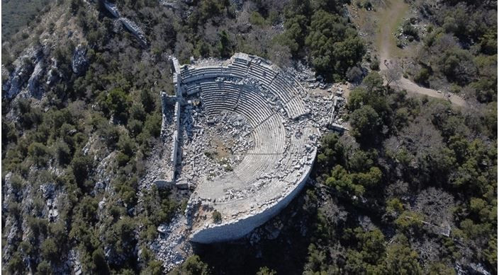Büyük İskender'in fethedemediği gizli kartal yuvası: Termessos Antik Kenti Türkiye'de nerede? - Resim: 1