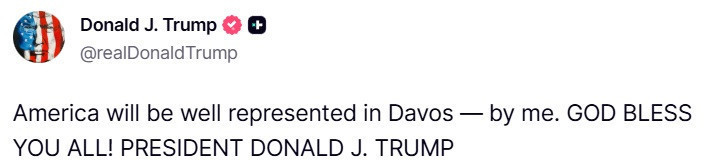 Davos Zirvesi'ne giden Trump'ın uçağı geri döndü - Resim : 1