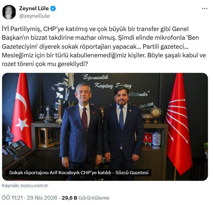 Arif Kocabıyık’ın CHP’ye katılımına tepki yağıyor - Resim : 2