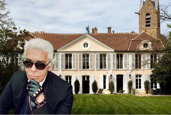 Moda efsanesi Karl Lagerfeld’in Paris'te satışa sunulan malikanesi fiyatıyla şaşırttı - Resim: 3
