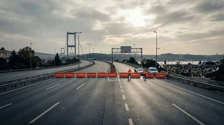 İstanbul’da bugün dikkat: Bu yollar trafiğe kapatıldı - Resim: 3