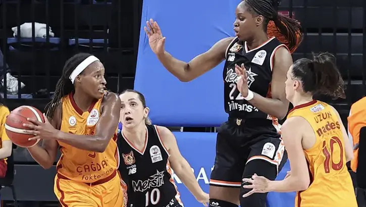 Galatasaray Çağdaş Faktoring’den Çimsa ÇBK Mersin karşısında farklı galibiyet: 85-62 - Resim : 1
