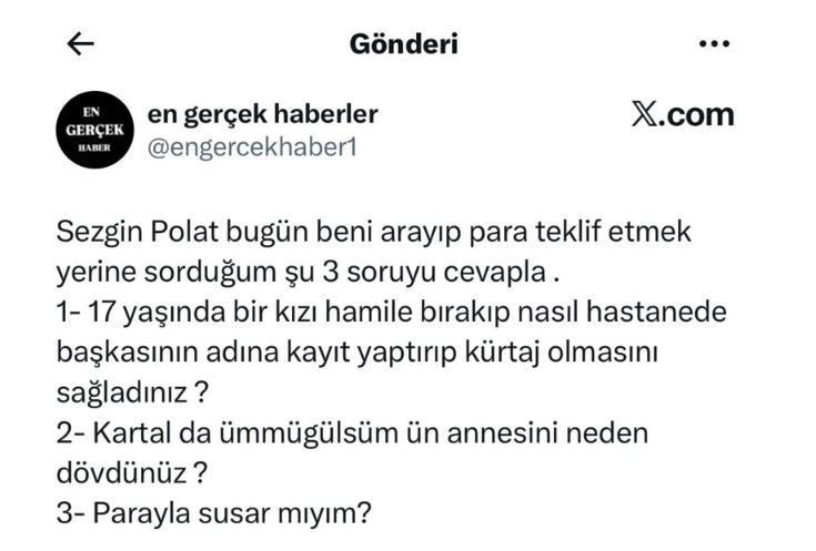 Dilan Polat’ın kayınpederi Sezgin Polat hakkında korkunç iddia: 17 yaşındaki kıza kürtaj mı yaptırdı? - Resim: 2
