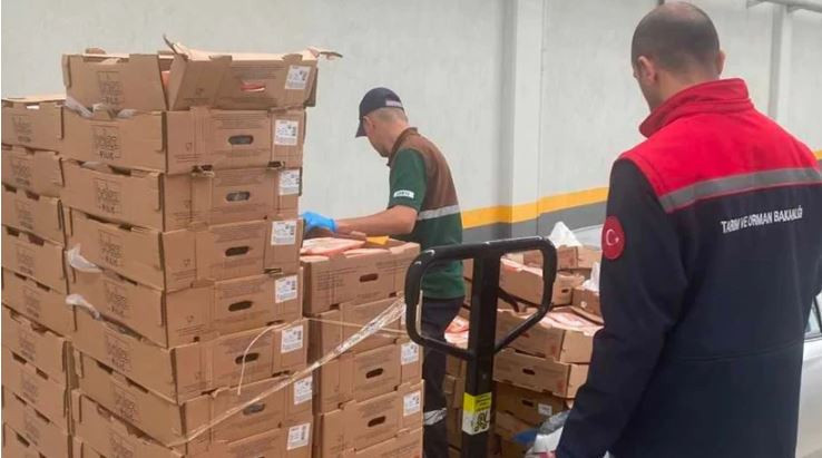 İnsan sağlığını tehlikeye atacaklardı: Tam 7 ton bozuk tavuk eti ele geçirildi - Resim : 1