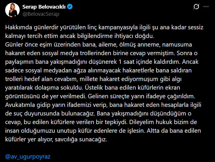 İfadeye çağrılan Serap Belovacıklı'dan ilk açıklama - Resim : 3