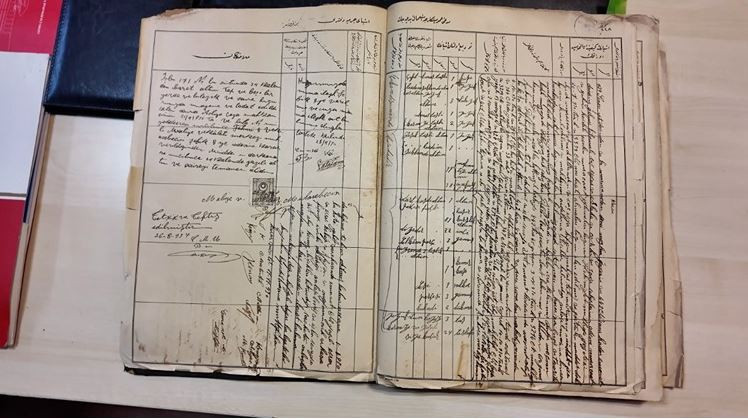 1926 yılına ait tarihi defter bulundu: D&ouml;nemin adli uygulamalarına ışık tutacak - Resim : 1