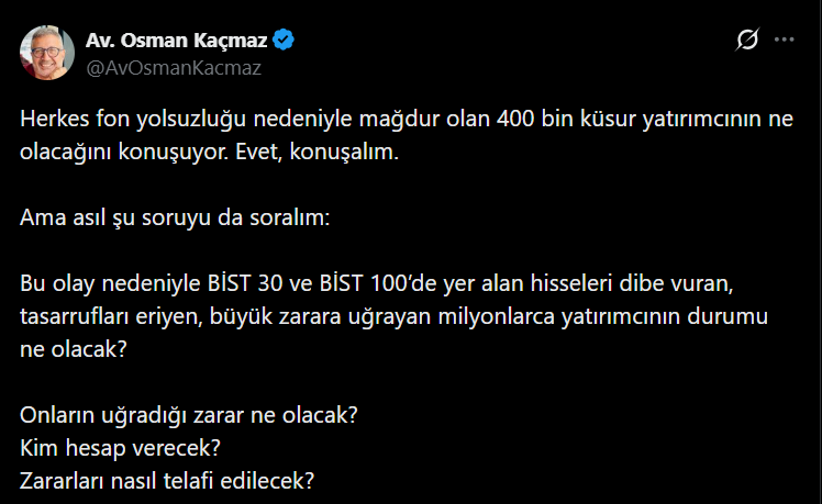 İYİ Partili isimden fon vurgunu açıklaması: ‘Asıl soruyu soralım’ - Resim : 2