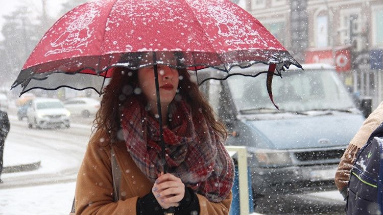 Meteoroloji saat ve şehirleri vererek uyardı: Lapa lapa kar geliyor - Resim: 12