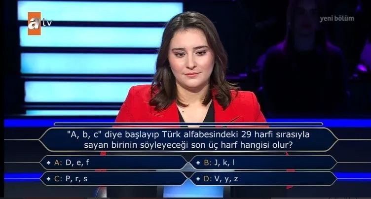 Kim Milyoner Olmak İster'de basit soru kabusu! Türk alfabesini unutan yarışmacı şoke etti! Oktay Kaynarca'nın yüz ifadesi her şeyi özetledi - Resim: 8