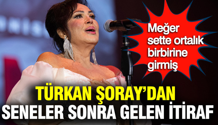 Türkan Şoray’dan seneler sonra gelen itiraf: Meğer sette ortalık birbirine girmiş