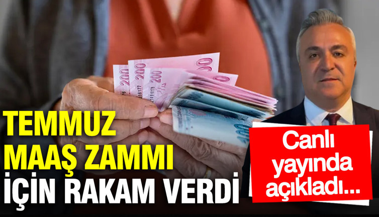 SGK uzmanı Özgür Erdursun emekli temmuz maaş zammı için rakam verdi